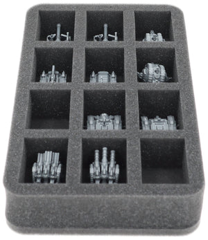 HS050A178 Feldherr foam tray for Armoured Clash - 16 Compartments