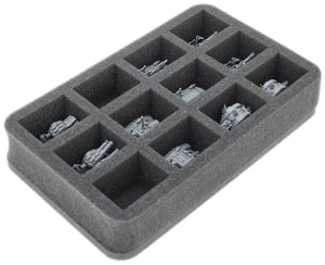 HS050A178 Feldherr foam tray for Armoured Clash - 16 Compartments