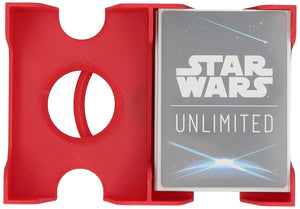 Feldherr card holder rotatable for game cards in Standard Card Game Size - 2 compartments