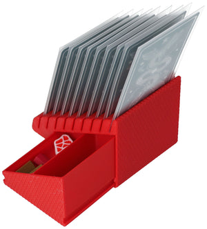 Feldherr card holder with token compartment for Wyrmspan - 9 dragon cards + game material