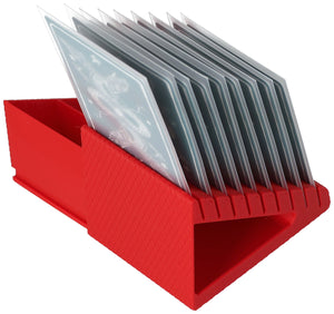 Feldherr card holder with token compartment for Wyrmspan - 9 dragon cards + game material