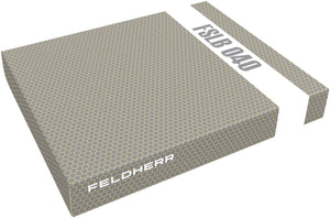 Feldherr Storage Box FSLB040 for model railway locomotives, wagons and vehicles - 9 slots for N gauge vertical