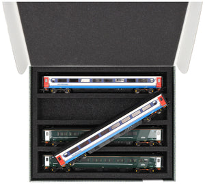 Feldherr Storage Box FSLB055 for model railway locomotives wagons and vehicles 4 slots for 00 gauge horizontal