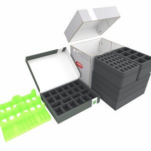 Feldherr Storage box FSLB310 with Storage box FSLB055 + 3D set for Heroes of Might & Magic III: The Board Game - Gameplay All-In Pledge - miniatures + cards + tokens