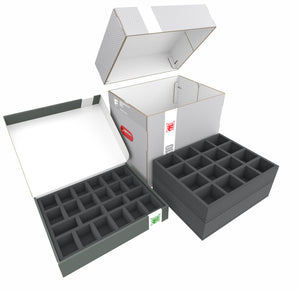 Feldherr Storage box FSLB310 with Storage box FSLB055 + 3D set for Heroes of Might & Magic III: The Board Game - Gameplay All-In Pledge - miniatures + cards + tokens