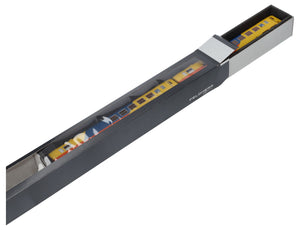Feldherr MTLB600 open-fronted storage box, 590 x 60 x 50 mm, for model railways, locomotives and vehicles