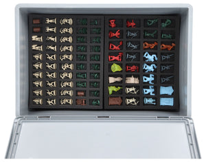 Feldherr Euro Containers Ultimate Collection Storage for Heroquest - Miniatures, Maps, Tokens