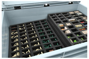 Feldherr Euro Containers Ultimate Collection Storage for Heroquest - Miniatures, Maps, Tokens