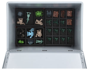 Feldherr Euro Containers Ultimate Collection Storage for Heroquest - Miniatures, Maps, Tokens