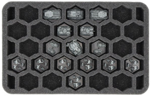 Feldherr MEDIUM PLUS bag for BattleTech - 116 compartments
