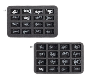 Feldherr MINI PLUS Case for 64 Blood Bowl miniatures