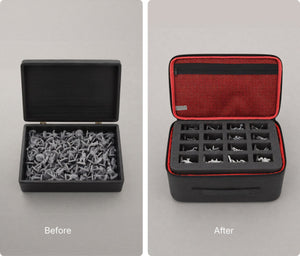 Feldherr MINI PLUS Case for 64 Blood Bowl miniatures