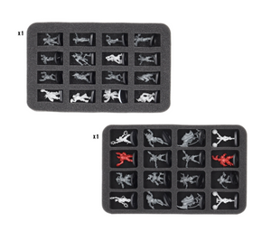 Feldherr MINI Case for 32 Blood Bowl miniatures on 25 mm bases (until 2015)