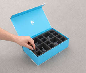 Feldherr Magnetic Box blue for Blood Bowl: Fire Mountain Gut Busters
