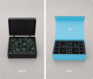 Feldherr Magnetic Box blue for Blood Bowl: Thunder Valley Greenskins