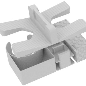 Feldherr Organizer Insert for Gloomhaven: Buttons & Bugs - board game box