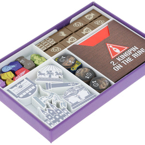 Feldherr Organizer Insert for Tiny Epic Crimes: Kingpins - board game box