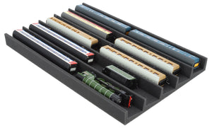 EUMFQFA01 560 mm x 360 mm x 45 mm Gauge 00 PanoramaRest - landscape, 5 dividers for Euro containers 60 x 40