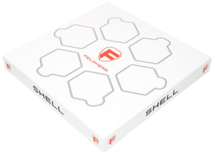 Feldherr SHELL Set for Dorfromantik - 6 token trays with storage box