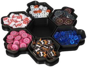 Feldherr SHELL token trays turntable 6+1