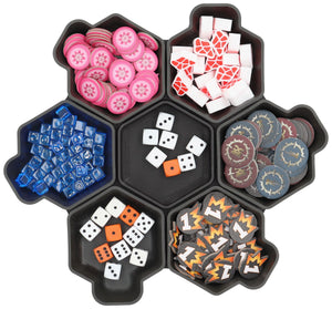 Feldherr SHELL token trays turntable 6+1