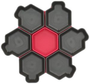 Feldherr SHELL token trays turntable 6+1