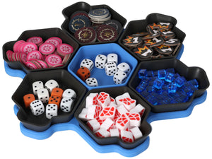 Feldherr SHELL token trays turntable 6+1