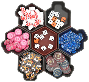 Feldherr SHELL token trays turntable 6+1