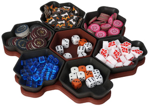 Feldherr SHELL token trays turntable 6+1