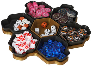 Feldherr SHELL token trays turntable 6+1