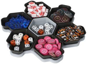 Feldherr SHELL token trays turntable 6+1