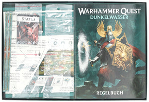 Feldherr Foam Set + Organizer Insert for Warhammer Quest: Darkwater - Core Game Box