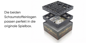 Feldherr foam set for The Lord of the Rings: Journeys in Middle-earth - board game box