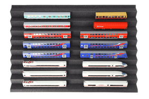 Feldherr Zugliege - TT scale 60 x 42 cm  - for IKEA ALEX drawer unit on casters - 8 compartments - KQMFQQA01