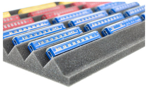 KN030A02 Feldherr Zugliege 360 mm x 270 mm for model railway - Z Gauge - 7 compartments