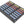 KN030A02 Feldherr Zugliege 360 mm x 270 mm for model railway - Z Gauge - 7 compartments
