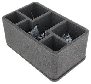 HS125A001 Feldherr foam tray for  Astra Militarum - 5 compartments