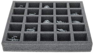 FS050A137 Feldherr foam tray for Armoured Clash - 25 Compartments