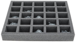 FS050A137 Feldherr foam tray for Armoured Clash - 25 Compartments