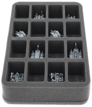 HS050A179 Feldherr foam tray for Armoured Clash - 16 Compartments