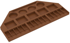 Feldherr player board for Catan