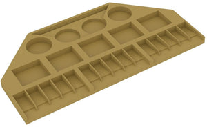 Feldherr player board for Catan