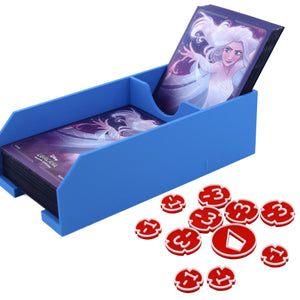 Feldherr Starter Set for Disney Lorcana - token set multicolor + card deck holder