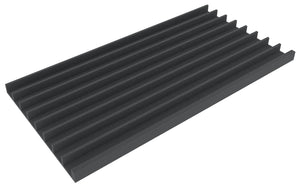 HHMFGX043 1085 x 540 x 43 mm insert for DIN A1 plan cabinets for storing gauge H0 models - 8 lanes for model railway locomotives, wagons and vehicles - HHMFGX043
