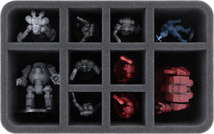 Feldherr GENERAL 370 bag with Storage Boxes FSLB150 + FSLB055 for Adeptus Custodes