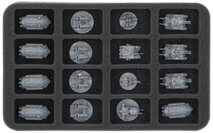 HS035A072 Feldherr foam tray for Legions Imperialis - 16 compartments