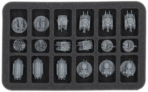 HS035A073 Feldherr foam tray for Legions Imperialis - 18 compartments