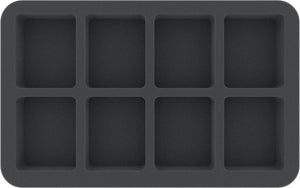 HS035ST01 foam tray for Star Trek Attack Wing - 8 compartments