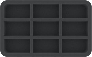 HS040A009 Feldherr foam tray for model cars 1:64 - 9 cars