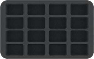HS045A022 foam tray for 16 Citadel paint pots (12 ml / 18 ml / 24 ml)